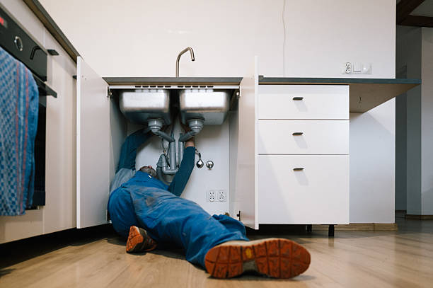 Professional Drain Cleaning technician working in Fayetteville, WV